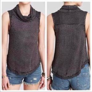 Free People Cowl Knit Top